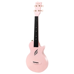 Nova U Carbon Fiber Concert Ukulele w/ Case - Pink