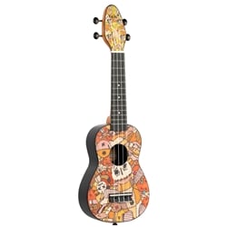 Keiki K2-VP Soprano Ukulele Pack - Voodoo Puppet