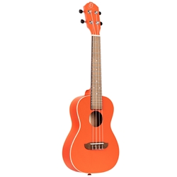 Ortega RUPUKI Earth Series Concert Ukulele - Pumpkin Orange