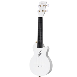 Nova U Mini Carbon Fiber Soprano Ukulele w/ Case - White