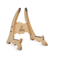 Ortega Wooden Ukulele Stand - Natural Bright Finish