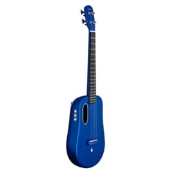 Lava U 23" A/E Ukulele - Blue with case