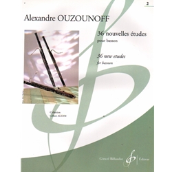 36 Nouvelles Etudes, Vol. 2 - Bassoon