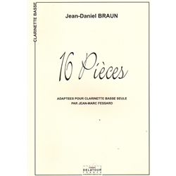 16 Pieces - Bass Clarinet Unaccompanied