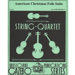 American Christmas Folk Suite - String Quartet