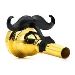 Brasstache - Trombone/Baritone Large Shank