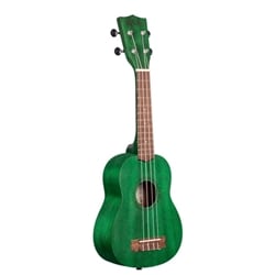 Kala Watercolor Meranti Soprano Ukulele - Fern Green