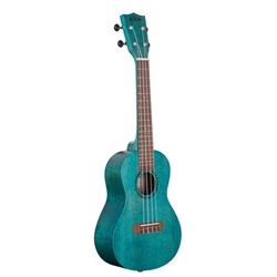 Kala Watercolor Meranti Concert Ukulele - Ocean Blue