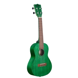 Kala Watercolor Meranti Concert Ukulele - Fern Green