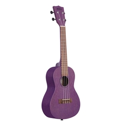 Kala Watercolor Meranti Concert Ukulele - Royal Purple