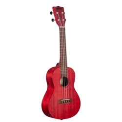 Kala Watercolor Meranti Concert Ukulele - Adobe Red