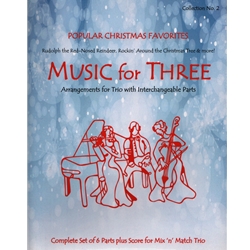 Music for Three Treble Instruments, Christmas Collection No. 2: Popular Christmas Favorites