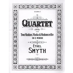 String Quartet in E Minor (1912)