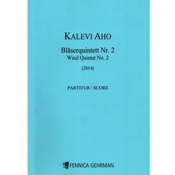 Wind Quintet No. 2 (2014) - Woodwind Quintet (Score)