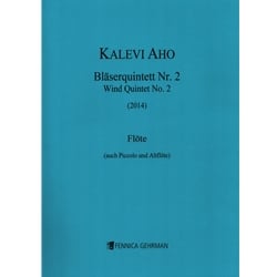 Wind Quintet No. 2 (2014) - Woodwind Quintet (Parts)