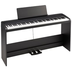 Korg B2SP Digital Piano with Stand and Pedal Unit - Black