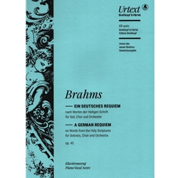 German Requiem, Op. 45 - Vocal Score