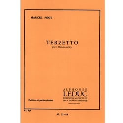 Terzetto - Clarinet Trio (Study Score)