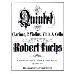 Clarinet Quintet, Op. 102 - Clarinet and String Quartet