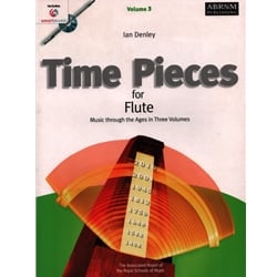 Time Pieces for Flute, Vol. 3 - Flute and Piano (Older Edition)