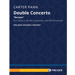 Double Concerto "Baroque" - Clarinet, Alto Sax, and Piano