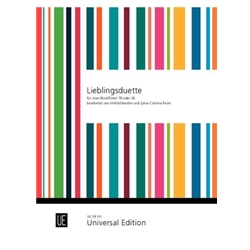 Lieblingsduette - Recorder Duet TB or SB