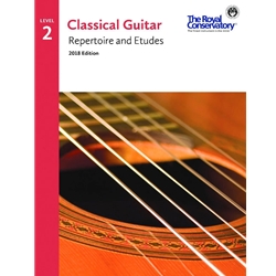 Royal Conservatory Classical Guitar Repertoire and Etudes (2018) - Level 2