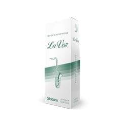 La Voz Tenor Saxophone Reeds - 5 Count Box