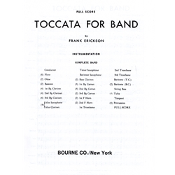 Toccata for Band - Full Score
