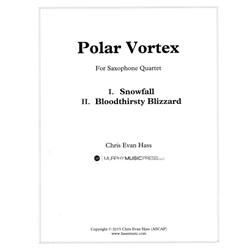 Polar Vortex - Sax Quartet SATB