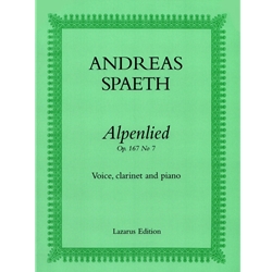 Alpenlied, Op. 167, No. 7 - High Voice, Clarinet, and Piano