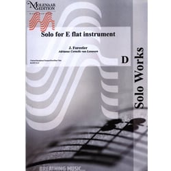 Solo for E-flat Instrument - E-flat Clarinet (or other E-flat Instrument) and Piano