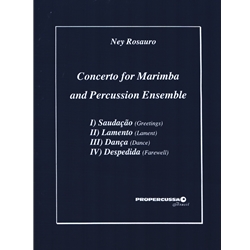 Concerto No. 1 - Marimba and Percussion Ensemble