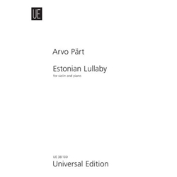 Estonian Lullaby - Violin and Piano