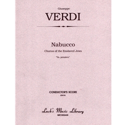 Va Pensiero (Chorus of the Hebrew Slaves) from Nabucco - Full Score