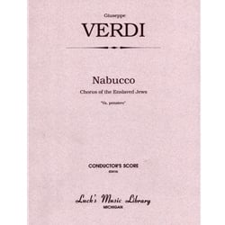 Va Pensiero (Chorus of the Hebrew Slaves) from Nabucco - Full Score