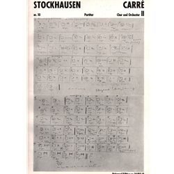 Carré: Orchestra 2 - Score