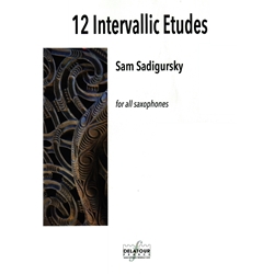 12 Intervalic Etudes - Saxophone
