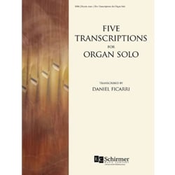 5 Transcriptions for Organ Solo