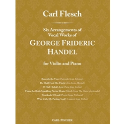 6 Arrangements of Vocal Works of Handel - Violin and Piano
