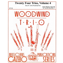 24 Trios, Vol. 4 - Woodwind Trio