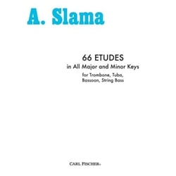 66 Etudes in All Major and Minor Keys - Trombone (or Tuba, Bassoon, or String Bass)