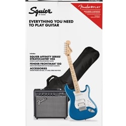 Squier Affinity Series™ Stratocaster® HSS Pack - Lake Placid Blue