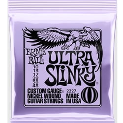 Ernie Ball 2227 Ultra Slinky Nickel Wound Electric Guitar Strings - 10-48 Gauge