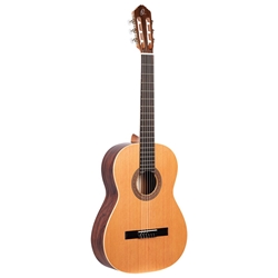 Ortega R180 Cedar/Bubinga Classical Guitar with Gig Bag
