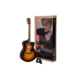 Yamaha URBAN Guitar with Lessons by Keith Urban - Tobacco Brown Sunburst
