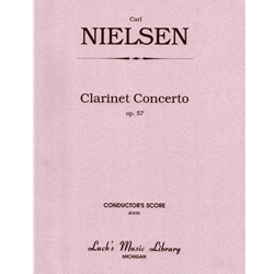 Concerto, Op. 57 (Full Score Only) - Clarinet and Orchestra