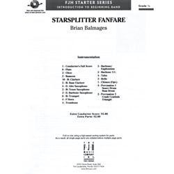 Starsplitter Fanfare (Score Only) - Young Band
