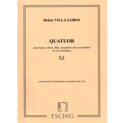 Quatuor - Voice with Instruments (Set of Parts)