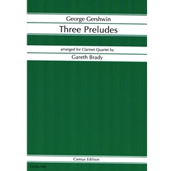 3 Preludes - Clarinet Quartet